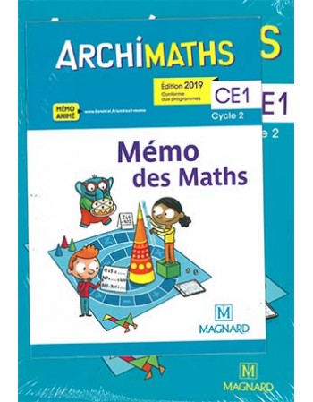 Archimaths CE1 manuel + memo