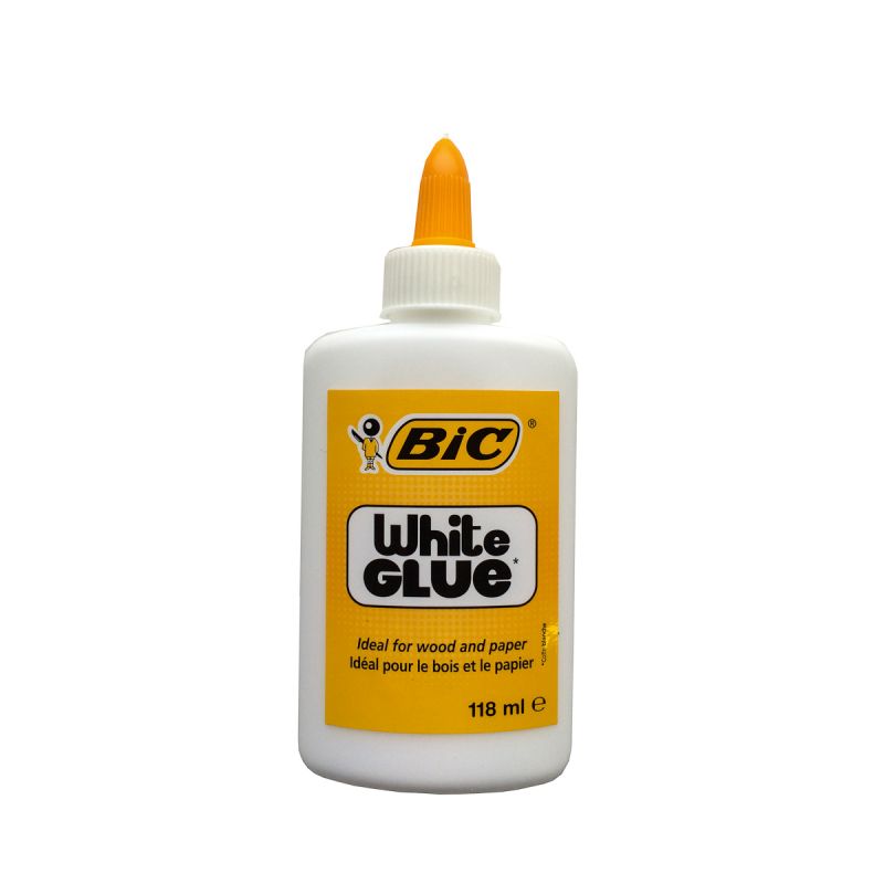Colle white glue bic