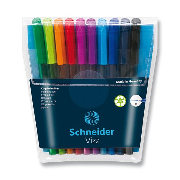 Pochette 10 Stylos Vizz Schneider