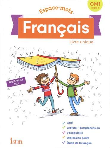 Espace-Mots Français CM1 - Edition Export - Livre élève - Ed. 2020