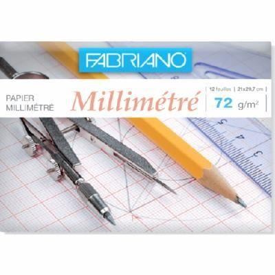 Paquet de papier millimétré Fabriano