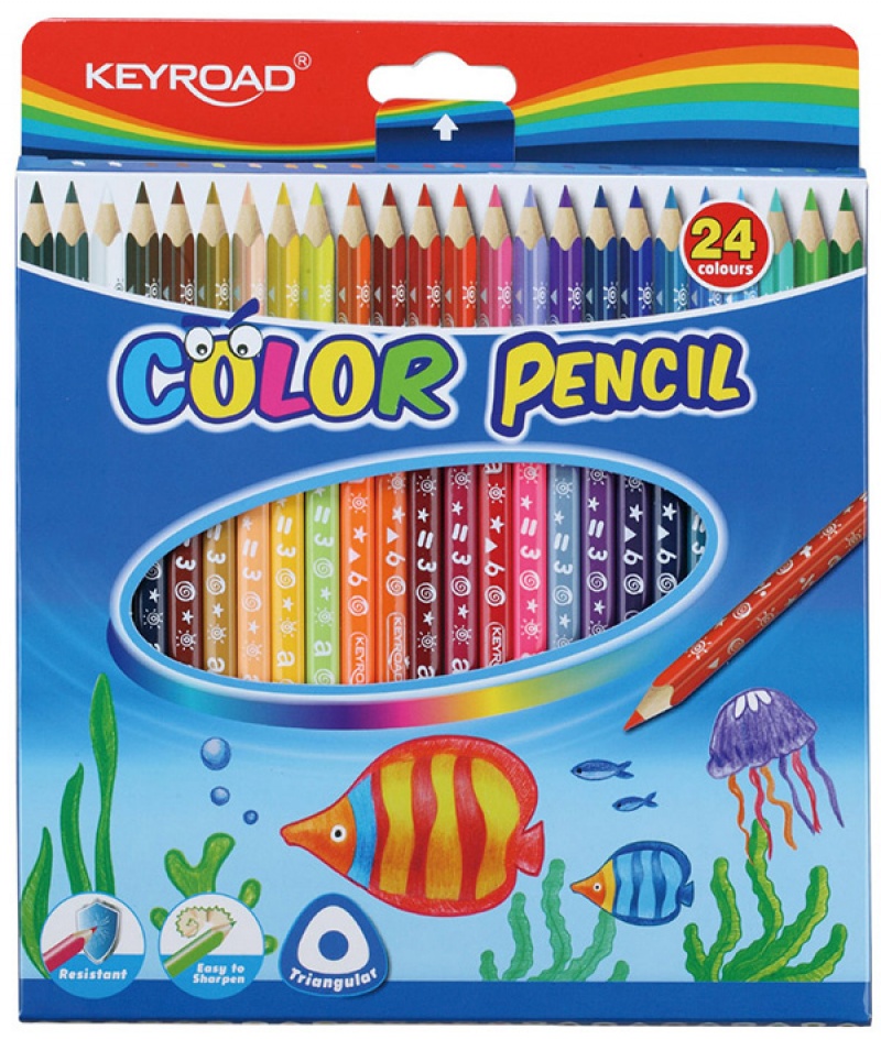 color 24 pencil