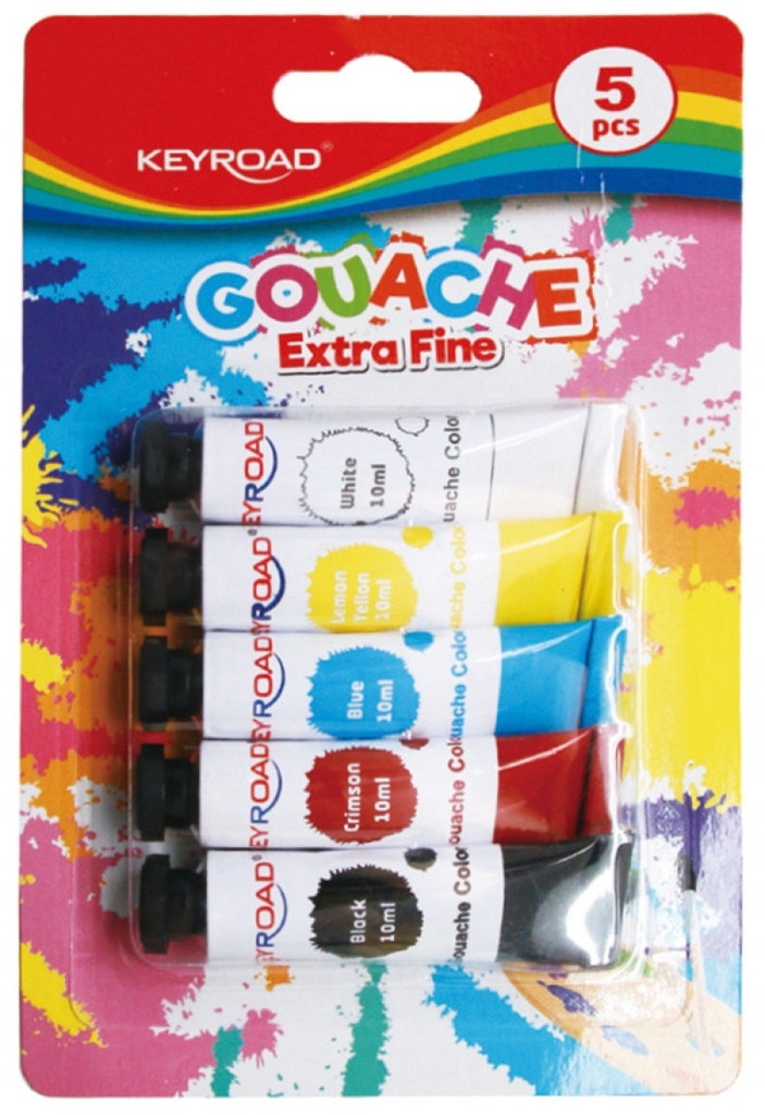 5 gouaches mash mallow
