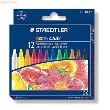 12 crayons de cire staedtler