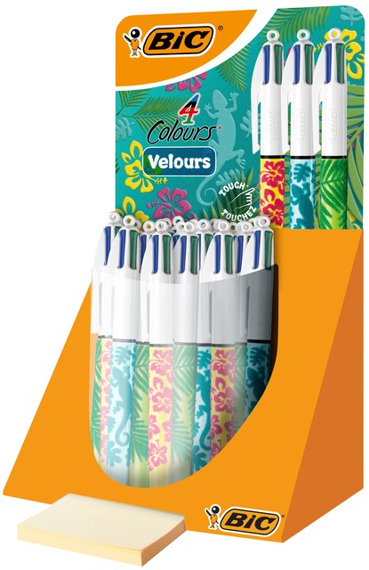 stylo 4 couleurs bic