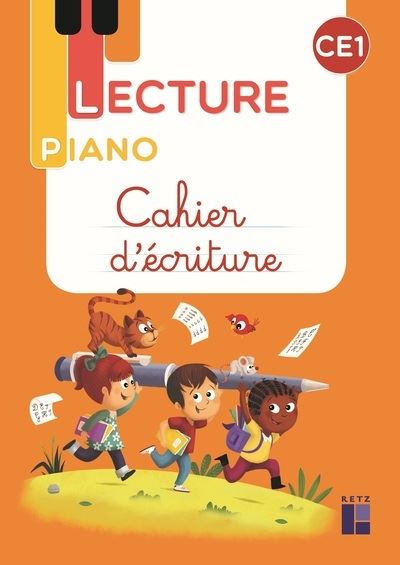 Lecture piano CE1 CAHIER D'écriture